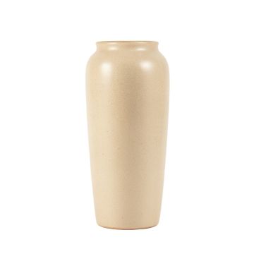 Ash Brook Empty Decorative Vase - Beige