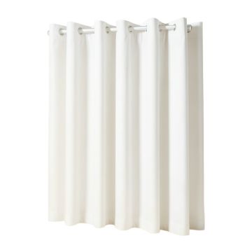 Lineberry Solid Color Max Blackout Thermal Grommet Single Curtain Panel