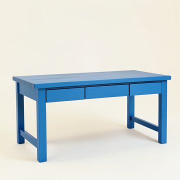 Aspen Edge Empty Workshop Workbench - Blue (synthetic illustration; no displayed measurements)