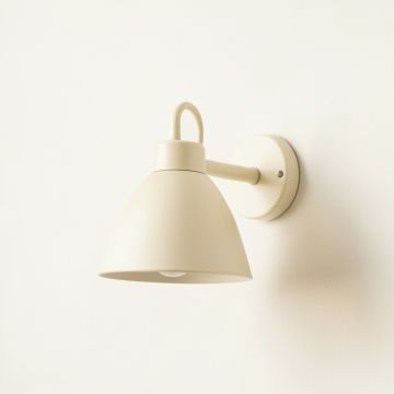 Alder Canyon Wall Sconce Mounted On A Plain Wall - Ivory (synthetic illustration; no displayed measurements)