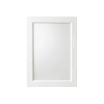 Hill Canyon Framed Wall Mirror - White