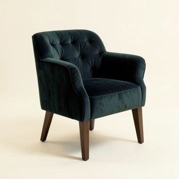 Editha Tufted Velvet Side Chair (synthetic illustration; no displayed measurements)