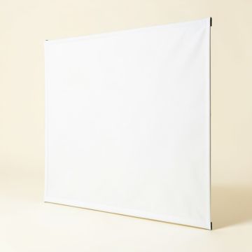 Pop-Up Cinema White 41 '' X 73 '' Portable Wall/Celling Mounted Projection Screen (synthetic illustration; no displayed measurements)