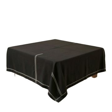 Laurel Dale Flat Bed Sheet - Black