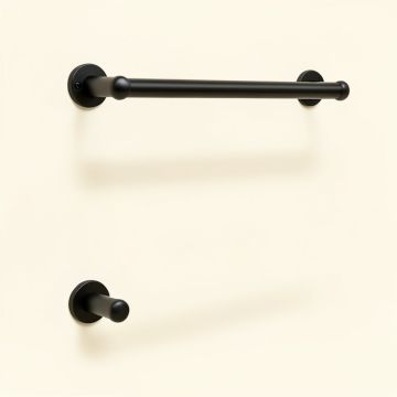 Trinsic 18 '' Wall Mounted Towel Bar (synthetic illustration; no displayed measurements)