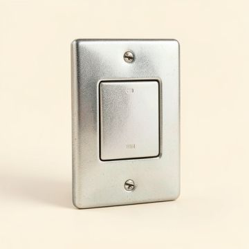 Lightning 1-Gang Toggle Light Switch Wall Plate (synthetic illustration; no displayed measurements)