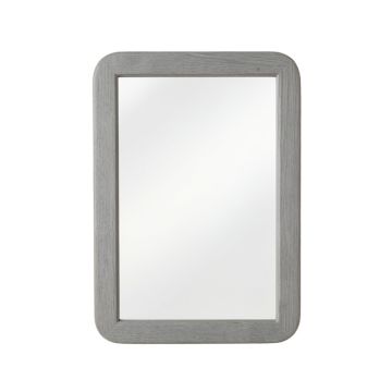 Heath Bridge Framed Wall Mirror - Gray