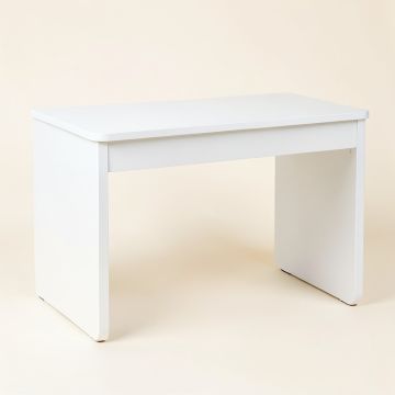 Cliff Crest Writing Desk - White (synthetic illustration; no displayed measurements)