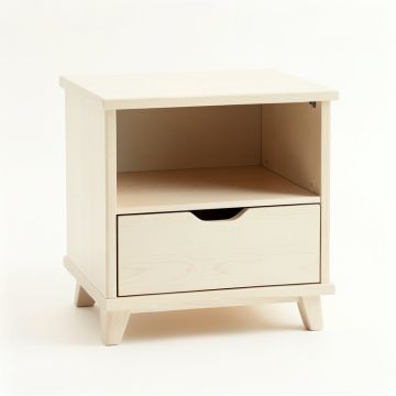 Dawn Bluff Nightstand - Ivory (synthetic illustration; no displayed measurements)