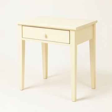 Olive Crossing Side Table - Cream (synthetic illustration; no displayed measurements)