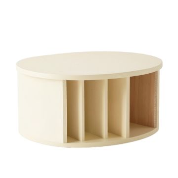 Maple Bridge Shoe Storage Bench - Cream