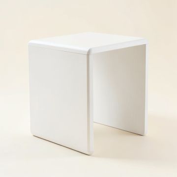 Lake Crest Side Table - White (synthetic illustration; no displayed measurements)