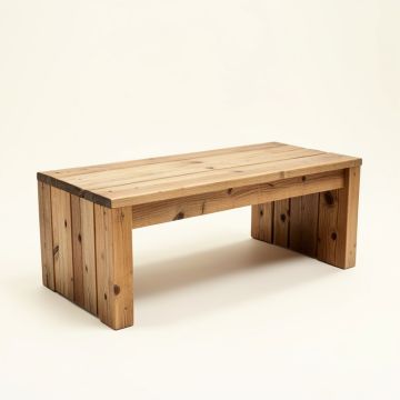Brisbane Wooden Storage Bench (synthetic illustration; no displayed measurements)
