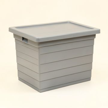 Flint Bluff Closed Outdoor Storage Box - Gray (synthetic illustration; no displayed measurements)