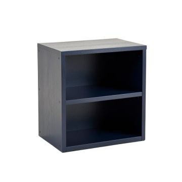 Alder Bend Low Toy Storage Unit - Navy