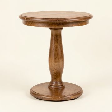 Adeline Pedestal End Table (synthetic illustration; no displayed measurements)
