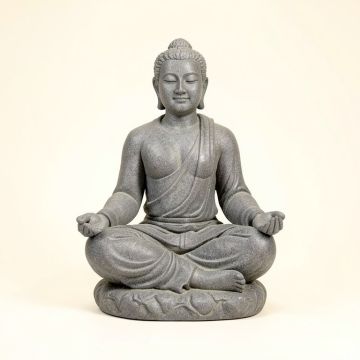 Hodslavice Meditating Garden Statue (synthetic illustration; no displayed measurements)