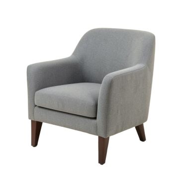 Angeleque Upholstered Parsons Chair In Gray