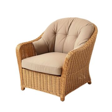 63 '' Wide Tufted Papasan Chair (synthetic illustration; no displayed measurements)