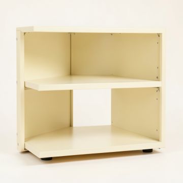 Oak Bluff Empty Mug-Storage Cabinet Insert - Cream (synthetic illustration; no displayed measurements)
