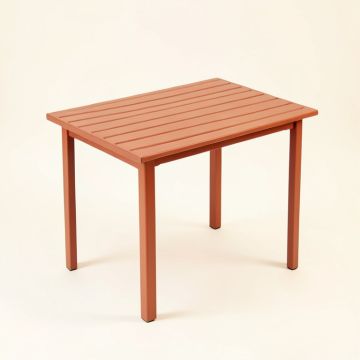 Fern Crest Patio Table - Terracotta (synthetic illustration; no displayed measurements)