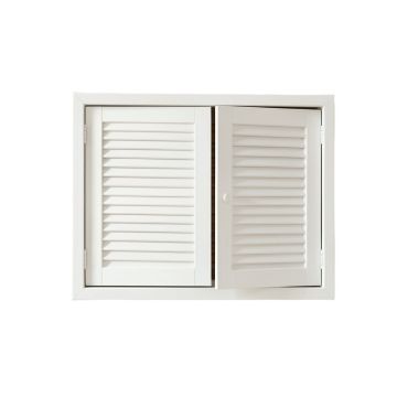 Lake Dell Wall-Mounted Entry Cabinet - White (synthetic illustration; no displayed measurements)