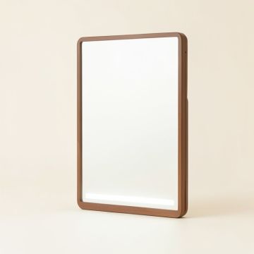 Bucknam Frameless Lighted Makeup Mirror (synthetic illustration; no displayed measurements)