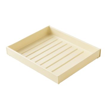 Lake Dell Empty Under-Desk Cable Tray - Cream