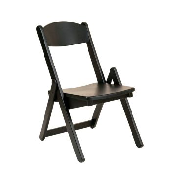 Briar Brook Folding Outdoor Chair - Black