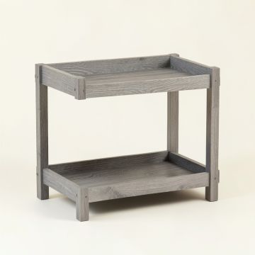 Shore Arc Empty Countertop Canister Rack - Gray (synthetic illustration; no displayed measurements)