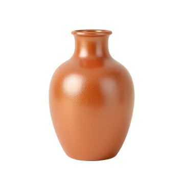 Ridge Bridge Empty Decorative Vase - Terracotta