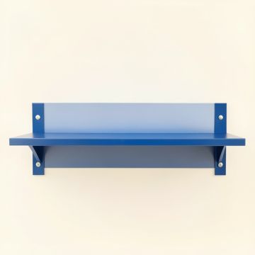 Reed Bluff Wall-Mounted Shelf - Blue (synthetic illustration; no displayed measurements)