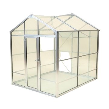 Snap & Grow 6 Ft. W X 12 Ft. D Polycarbonate Greenhouse