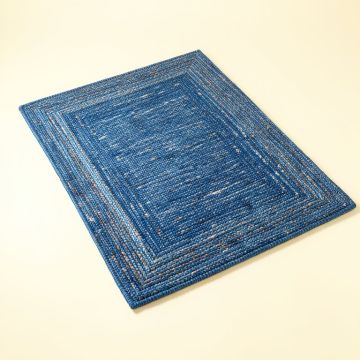 Lagos Hand Braided Blue/Multi Indoor / Outdoor Area Rug (synthetic illustration; no displayed measurements)