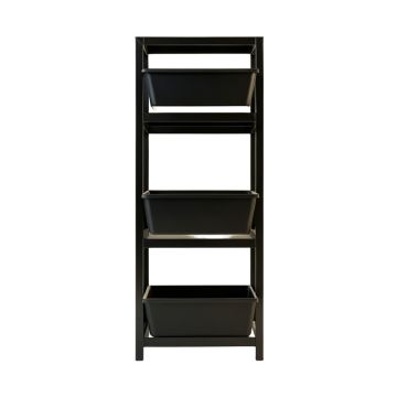 Olive Brook Empty Vertical Garden Frame - Black