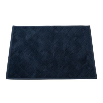 River Edge Bath Mat - Navy