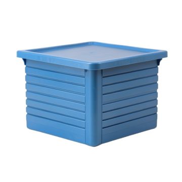 Holly Brook Closed Outdoor Storage Box - Blue
