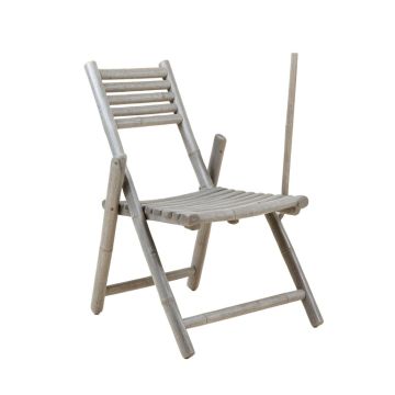 Lake Brook Folding Outdoor Chair - Gray