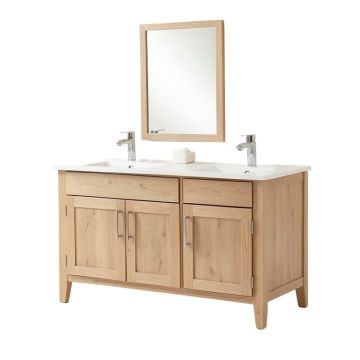 Malbork 48 '' Double Sink Bathroom Vanity Set