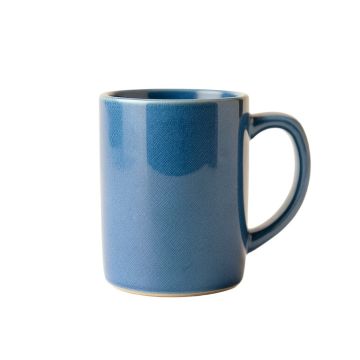 Dune Bend Ceramic Mug - Blue