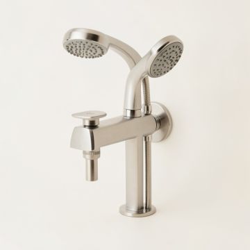 Rain Pressure Balanced Shower Faucet With Rough-In Valve (synthetic illustration; no displayed measurements)