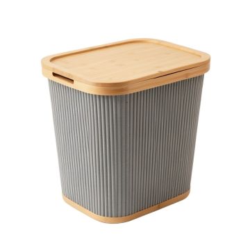 Cove Bluff Laundry Hamper - Gray
