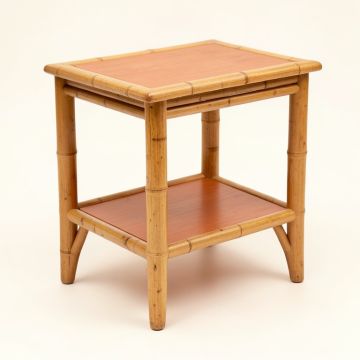 Alder Brook Side Table - Terracotta (synthetic illustration; no displayed measurements)