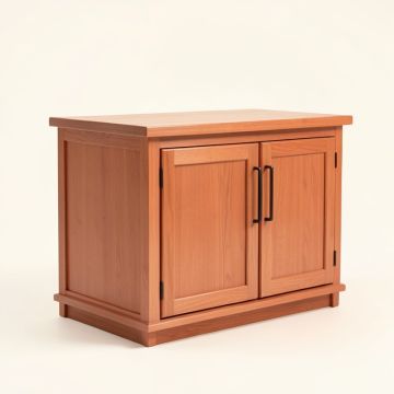 Willow Crest Freestanding Laundry Folding Counter - Terracotta (synthetic illustration; no displayed measurements)