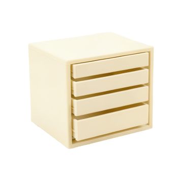 Willow Crossing Small-Parts Storage Drawer Cabinet - Ivory