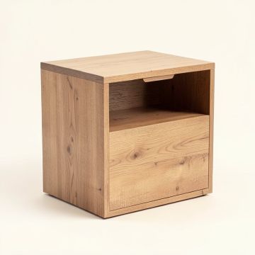 Maxillaria End Table With Storage (synthetic illustration; no displayed measurements)