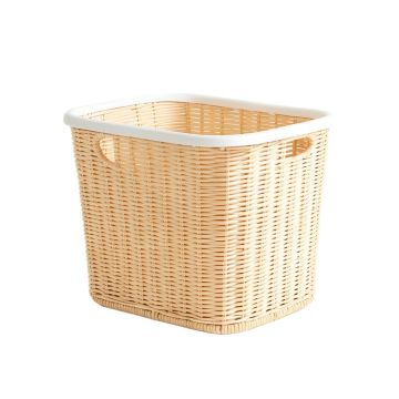 Linden Bluff Laundry Hamper - White (synthetic illustration; no displayed measurements)