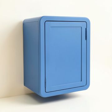 Glen Dell Wall-Mounted Laundry Cabinet - Blue (synthetic illustration; no displayed measurements)