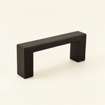 Hill Bend Cabinet Handle Without Packaging - Black (synthetic illustration; no displayed measurements)