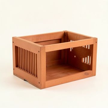 Stone Bridge Empty Furniture-Style Pet Crate - Terracotta (synthetic illustration; no displayed measurements)